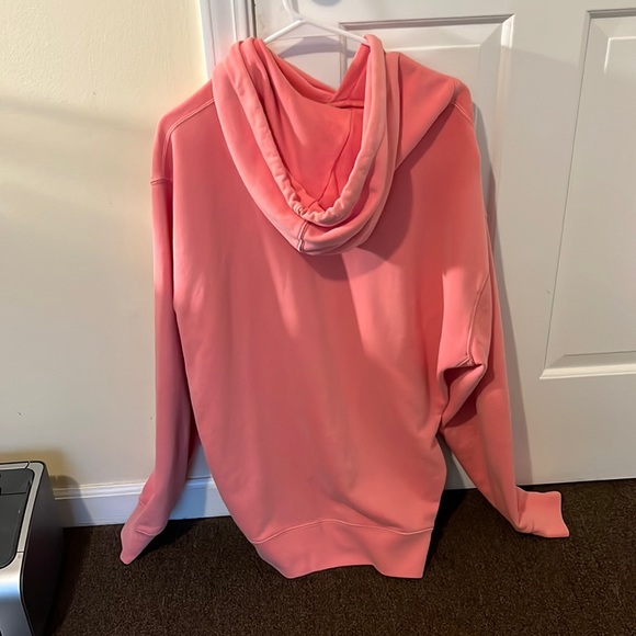 J. Crew Salmon French Terry Hoodie - Picture 2 of 3